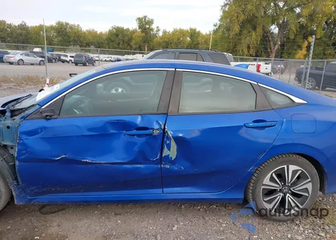 2017 Honda Civic Ex-T from USA, damaged, VIN 2HGFC1F48HH651502